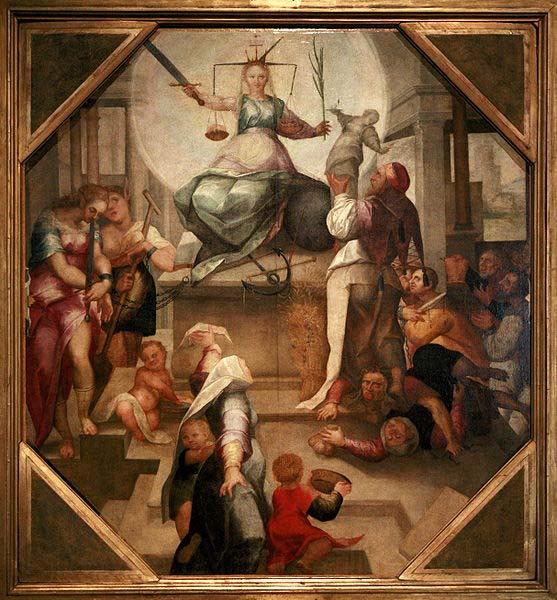 Sienese school Alegory of Justice
